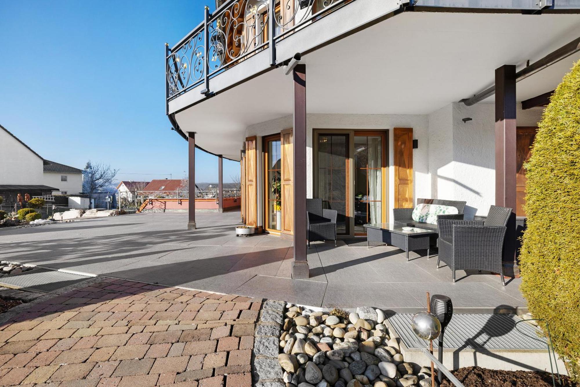 Apartmán Feriendomizil Berta Benzingen Winterlingen Exteriér fotografie